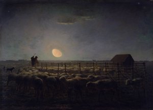 La bergerie, clair de lune